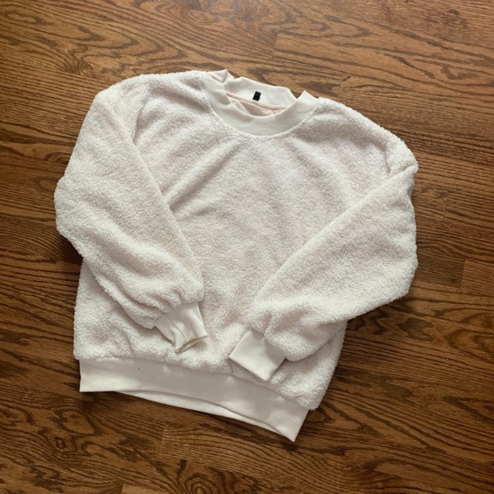 Coziest cream sweater